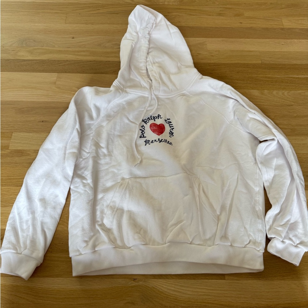 Polo Ralph Lauren hooded sweatshirt with embroidered detail size XL